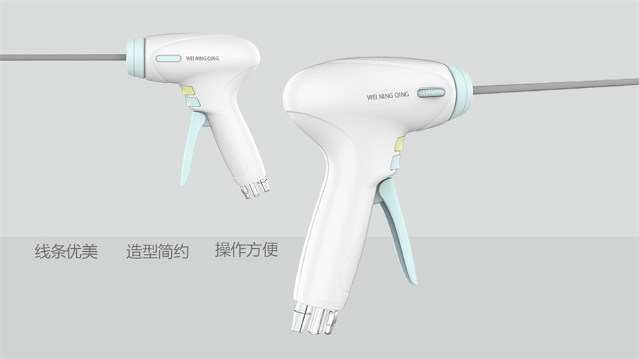 電鉤沖洗器產(chǎn)品設(shè)計(jì)，醫(yī)療設(shè)備工業(yè)設(shè)計(jì)案例