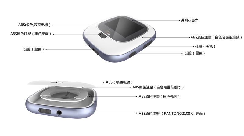 健康按摩儀產(chǎn)品外觀設(shè)計(jì)，健康產(chǎn)品設(shè)計(jì)案例